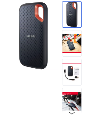 1TB Extreme Portable SSD Up to
